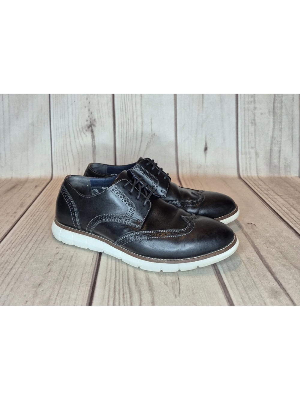 Johnston and Murphy Men's Size 9M Holden Wingtip Dress Casual Shoes